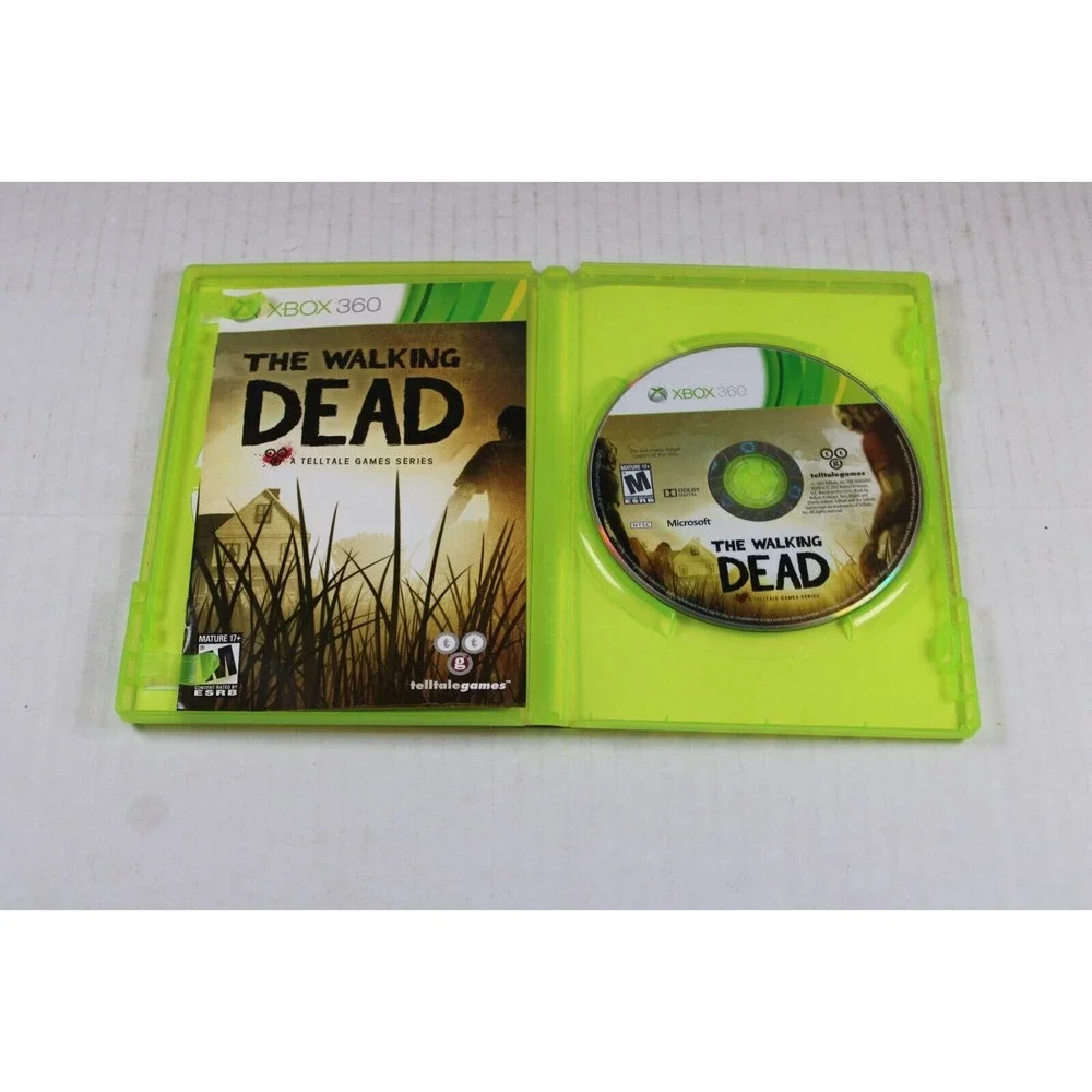 The Walking Dead Telltale (Microsoft Xbox 360) Authentic, Complete, tested